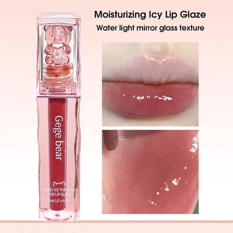 Summer Long Lasting Liquid Lip Gloss, 1 Count Lip Care Lipstick, Tinted Moisturizing Liquid Lip Balm, Hydrating Glossy Lip Glaze Stick, Plumping Lip Oil Lip Stick for All Occasions Makeup, Girls and Women