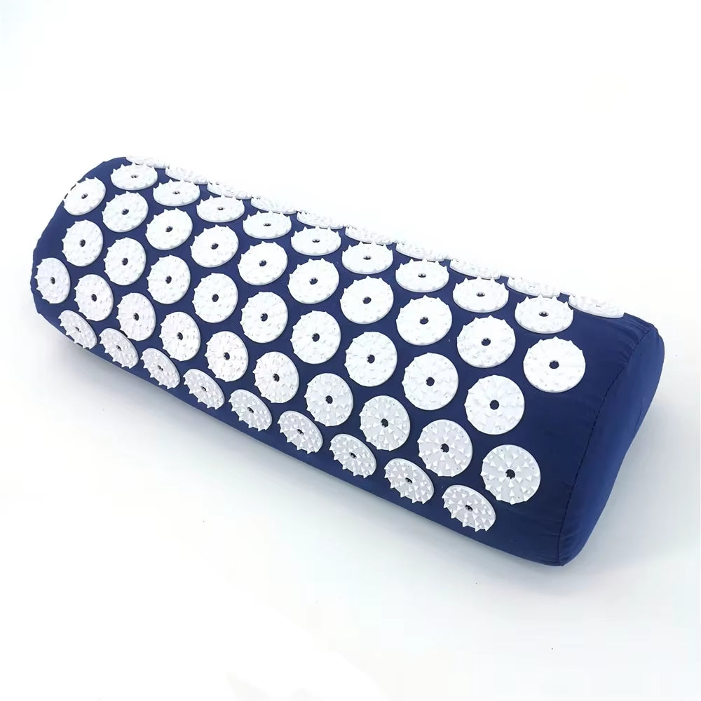 Massager Cushion Massage Yoga Mat Acupressure Relieve Pain Stress Back Body Pain Spike Mat Acupuncture Mat and Pillow Set