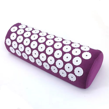 Massager Cushion Massage Yoga Mat Acupressure Relieve Pain Stress Back Body Pain Spike Mat Acupuncture Mat and Pillow Set