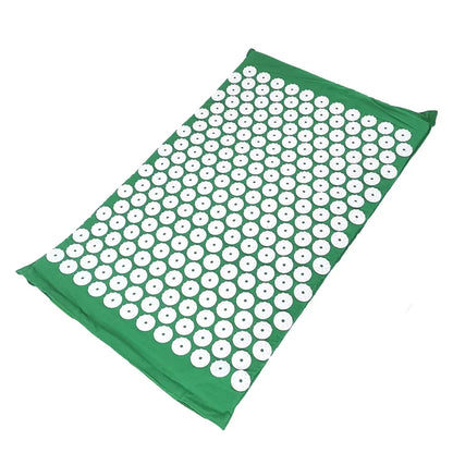 Massager Cushion Massage Yoga Mat Acupressure Relieve Pain Stress Back Body Pain Spike Mat Acupuncture Mat and Pillow Set